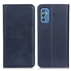 Handytasche Stand Schutzhülle Flip Leder Hülle A02D für Samsung Galaxy M52 5G Blau