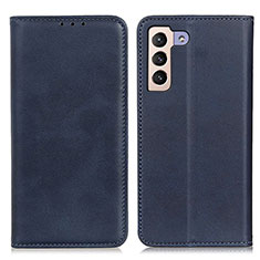 Handytasche Stand Schutzhülle Flip Leder Hülle A02D für Samsung Galaxy S21 Plus 5G Blau