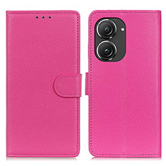 Handytasche Stand Schutzhülle Flip Leder Hülle A03D für Asus Zenfone 9 Violett