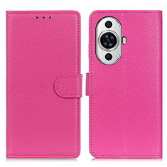 Handytasche Stand Schutzhülle Flip Leder Hülle A03D für Huawei Nova 11 Pink