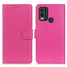 Handytasche Stand Schutzhülle Flip Leder Hülle A03D für Nokia C22 Pink