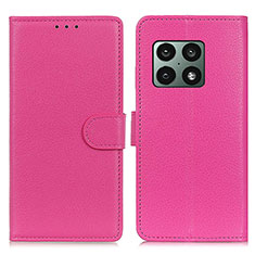 Handytasche Stand Schutzhülle Flip Leder Hülle A03D für OnePlus 10 Pro 5G Pink