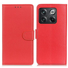 Handytasche Stand Schutzhülle Flip Leder Hülle A03D für OnePlus 10T 5G Rot