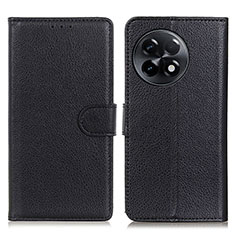 Handytasche Stand Schutzhülle Flip Leder Hülle A03D für OnePlus 11R 5G Schwarz