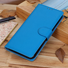 Handytasche Stand Schutzhülle Flip Leder Hülle A03D für OnePlus 9 5G Hellblau