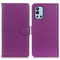 Handytasche Stand Schutzhülle Flip Leder Hülle A03D für OnePlus 9R 5G Violett