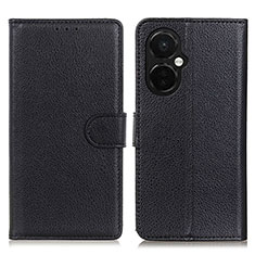 Handytasche Stand Schutzhülle Flip Leder Hülle A03D für OnePlus Nord CE 3 5G Schwarz