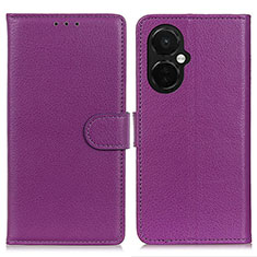 Handytasche Stand Schutzhülle Flip Leder Hülle A03D für OnePlus Nord CE 3 5G Violett