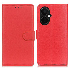 Handytasche Stand Schutzhülle Flip Leder Hülle A03D für OnePlus Nord CE 3 Lite 5G Rot