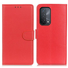 Handytasche Stand Schutzhülle Flip Leder Hülle A03D für OnePlus Nord N200 5G Rot