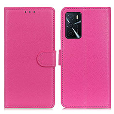 Handytasche Stand Schutzhülle Flip Leder Hülle A03D für Oppo A16s Pink