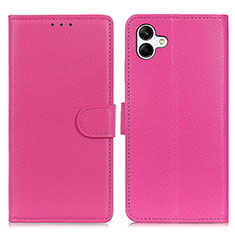 Handytasche Stand Schutzhülle Flip Leder Hülle A03D für Samsung Galaxy A04 4G Pink