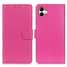 Handytasche Stand Schutzhülle Flip Leder Hülle A03D für Samsung Galaxy A05 Pink