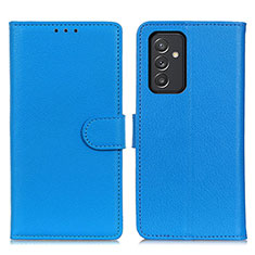 Handytasche Stand Schutzhülle Flip Leder Hülle A03D für Samsung Galaxy A05s Hellblau