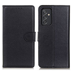 Handytasche Stand Schutzhülle Flip Leder Hülle A03D für Samsung Galaxy A05s Schwarz