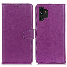 Handytasche Stand Schutzhülle Flip Leder Hülle A03D für Samsung Galaxy A13 4G Rot