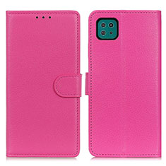 Handytasche Stand Schutzhülle Flip Leder Hülle A03D für Samsung Galaxy A22s 5G Pink