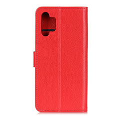 Handytasche Stand Schutzhülle Flip Leder Hülle A03D für Samsung Galaxy A32 4G Rot