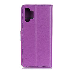 Handytasche Stand Schutzhülle Flip Leder Hülle A03D für Samsung Galaxy A32 5G Violett