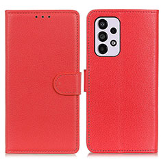 Handytasche Stand Schutzhülle Flip Leder Hülle A03D für Samsung Galaxy A33 5G Rot