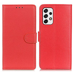 Handytasche Stand Schutzhülle Flip Leder Hülle A03D für Samsung Galaxy A53 5G Rot