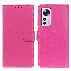 Handytasche Stand Schutzhülle Flip Leder Hülle A03D für Xiaomi Mi 12 Lite 5G Pink