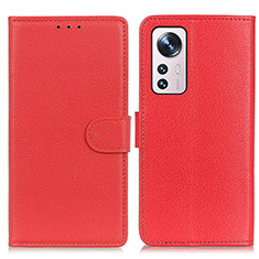 Handytasche Stand Schutzhülle Flip Leder Hülle A03D für Xiaomi Mi 12 Lite 5G Rot