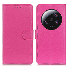 Handytasche Stand Schutzhülle Flip Leder Hülle A03D für Xiaomi Mi 13 Ultra 5G Pink