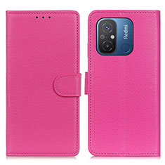 Handytasche Stand Schutzhülle Flip Leder Hülle A03D für Xiaomi Poco C55 Pink