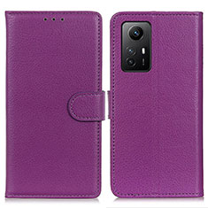 Handytasche Stand Schutzhülle Flip Leder Hülle A03D für Xiaomi Redmi Note 12S Violett