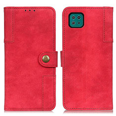 Handytasche Stand Schutzhülle Flip Leder Hülle A04D für Samsung Galaxy A22s 5G Rot