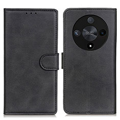 Handytasche Stand Schutzhülle Flip Leder Hülle A05D für Huawei Honor Magic6 Lite 5G Schwarz