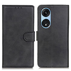 Handytasche Stand Schutzhülle Flip Leder Hülle A05D für Huawei Honor X5 Plus Schwarz