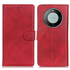 Handytasche Stand Schutzhülle Flip Leder Hülle A05D für Huawei Mate 60 Rot