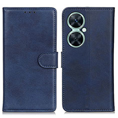 Handytasche Stand Schutzhülle Flip Leder Hülle A05D für Huawei Nova 11i Blau