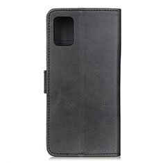 Handytasche Stand Schutzhülle Flip Leder Hülle A05D für Motorola Moto Edge S 5G Schwarz