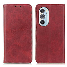 Handytasche Stand Schutzhülle Flip Leder Hülle A05D für Motorola Moto Edge X30 5G Rot