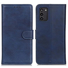 Handytasche Stand Schutzhülle Flip Leder Hülle A05D für Nokia G100 Blau