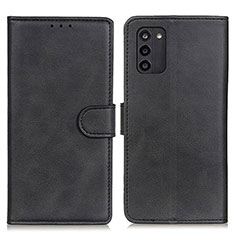 Handytasche Stand Schutzhülle Flip Leder Hülle A05D für Nokia G100 Schwarz