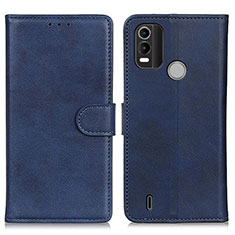 Handytasche Stand Schutzhülle Flip Leder Hülle A05D für Nokia G11 Plus Blau