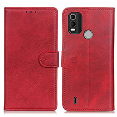 Handytasche Stand Schutzhülle Flip Leder Hülle A05D für Nokia G11 Plus Rot