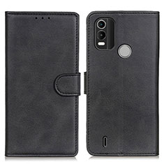 Handytasche Stand Schutzhülle Flip Leder Hülle A05D für Nokia G11 Plus Schwarz