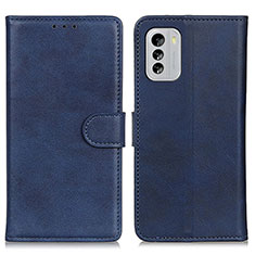 Handytasche Stand Schutzhülle Flip Leder Hülle A05D für Nokia G60 5G Blau