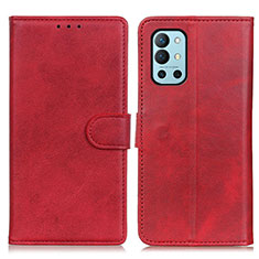 Handytasche Stand Schutzhülle Flip Leder Hülle A05D für OnePlus 9R 5G Rot