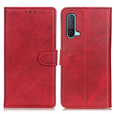 Handytasche Stand Schutzhülle Flip Leder Hülle A05D für OnePlus Nord CE 5G Rot