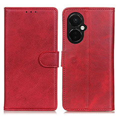 Handytasche Stand Schutzhülle Flip Leder Hülle A05D für OnePlus Nord N30 5G Rot