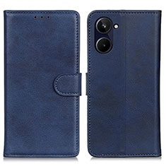 Handytasche Stand Schutzhülle Flip Leder Hülle A05D für Realme 10 4G Blau