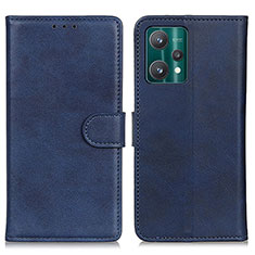 Handytasche Stand Schutzhülle Flip Leder Hülle A05D für Realme 9 5G Blau