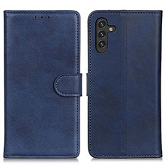 Handytasche Stand Schutzhülle Flip Leder Hülle A05D für Samsung Galaxy A04s Blau