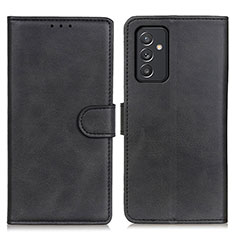 Handytasche Stand Schutzhülle Flip Leder Hülle A05D für Samsung Galaxy A05s Schwarz